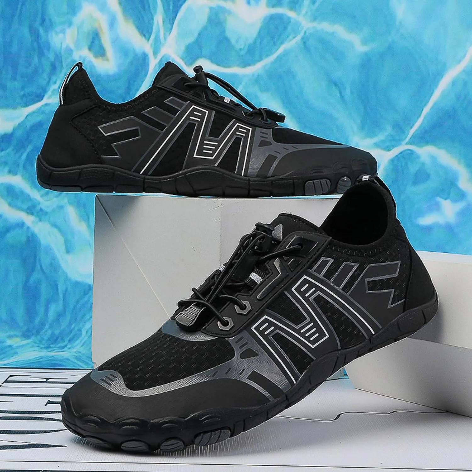 Arch Support Non Slip Minimalist Shoes for Men Casual Sneaker Mesh Breathable Walking Shoe Memory Foam Sneaker