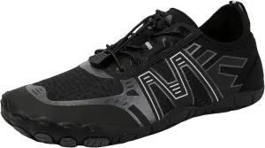 Arch Support Non Slip Minimalist Shoes for Men Casual Sneaker Mesh Breathable Walking Shoe Memory Foam Sneaker