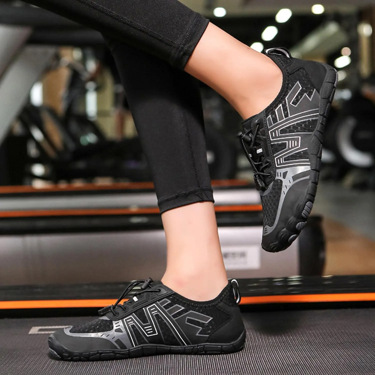 Arch Support Non Slip Minimalist Shoes for Men Casual Sneaker Mesh Breathable Walking Shoe Memory Foam Sneaker