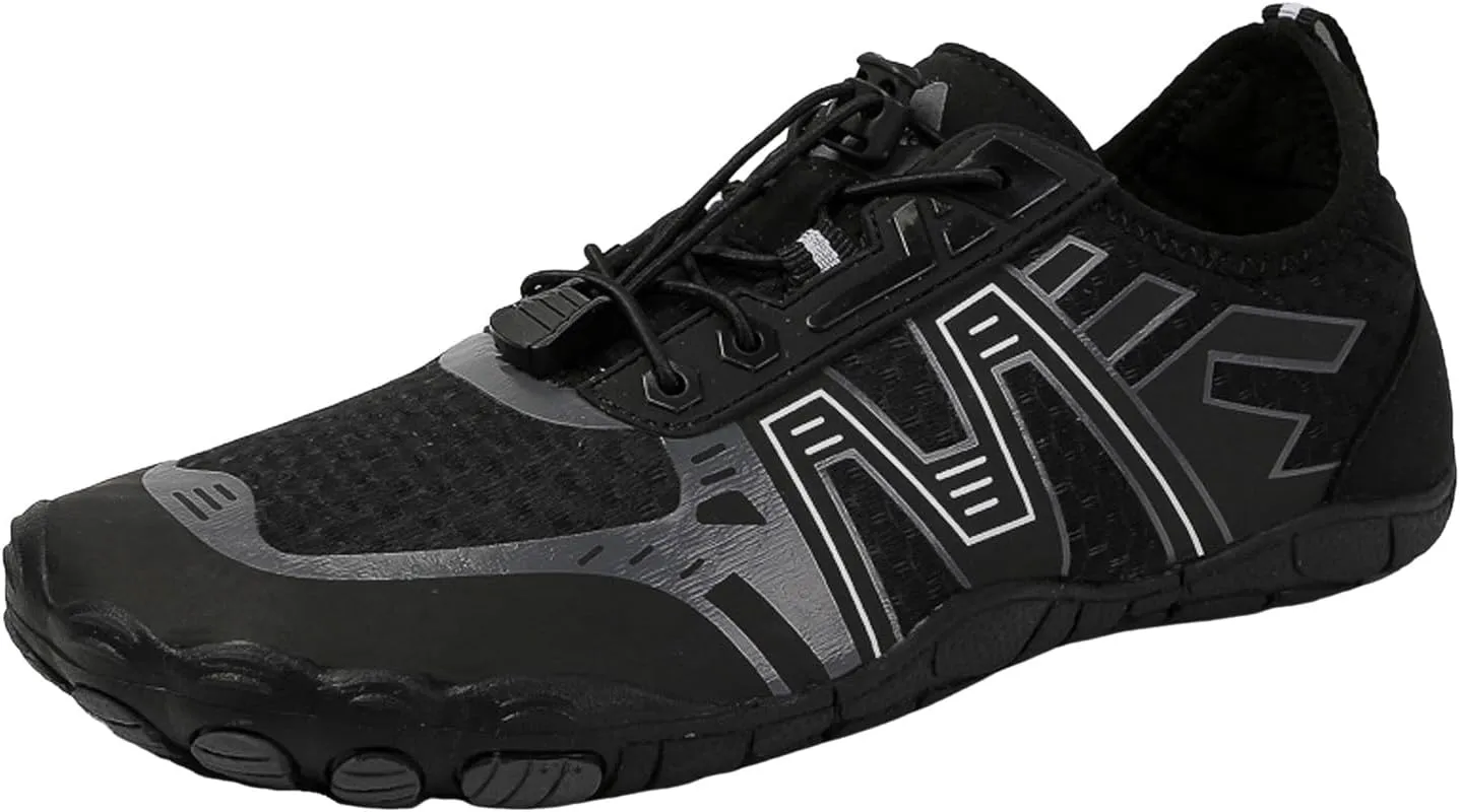 Arch Support Non Slip Minimalist Shoes for Men Casual Sneaker Mesh Breathable Walking Shoe Memory Foam Sneaker