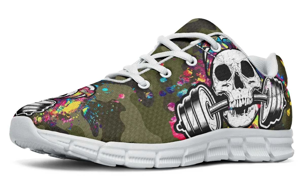 Camocolorful Splat Skull