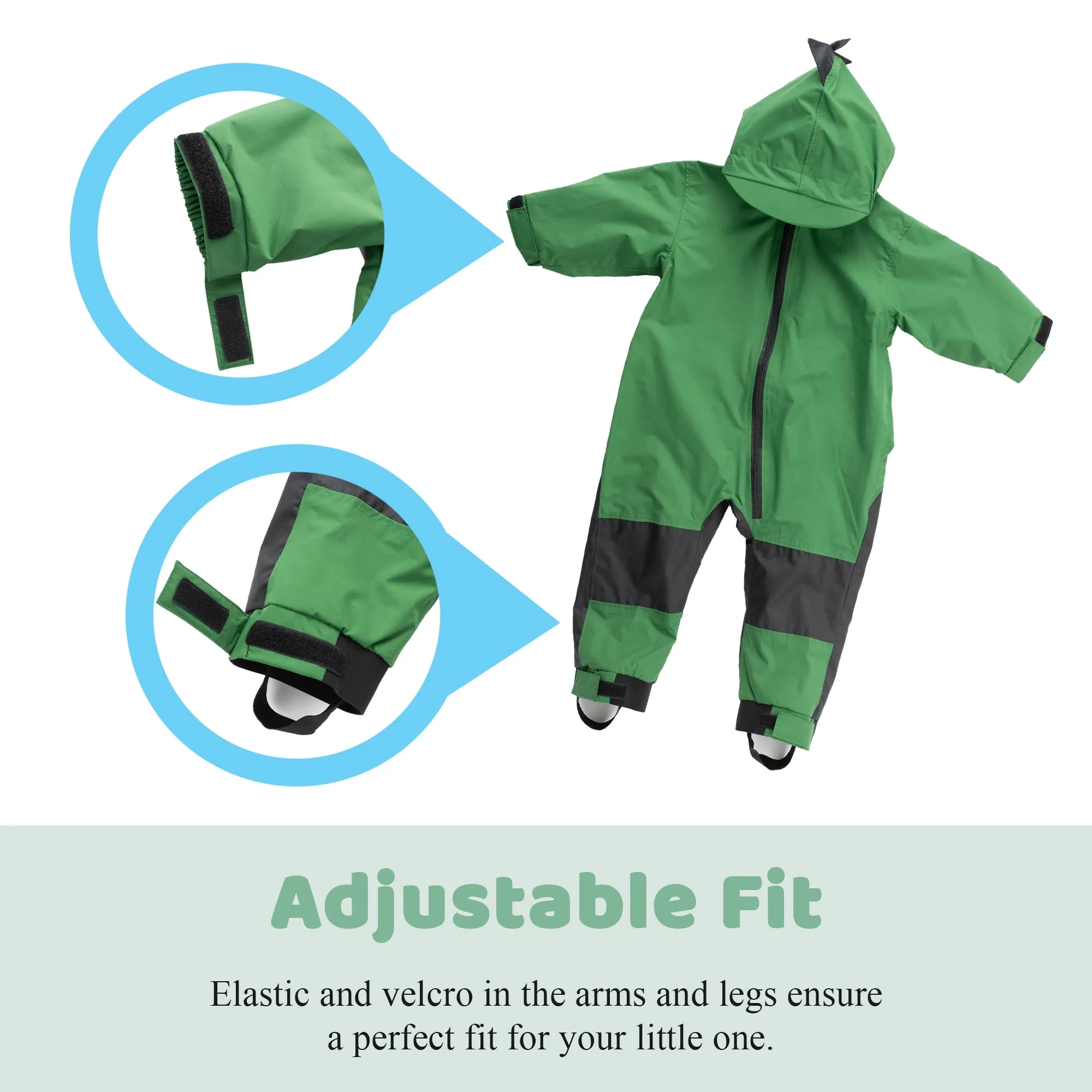 Dino Rain Suit