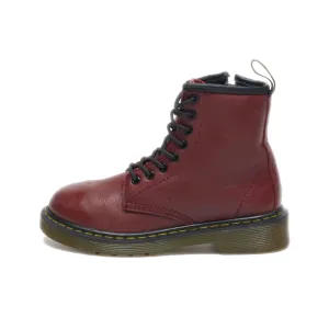 Dr. Martens Ankle Boots Leather Red Colour For Kids