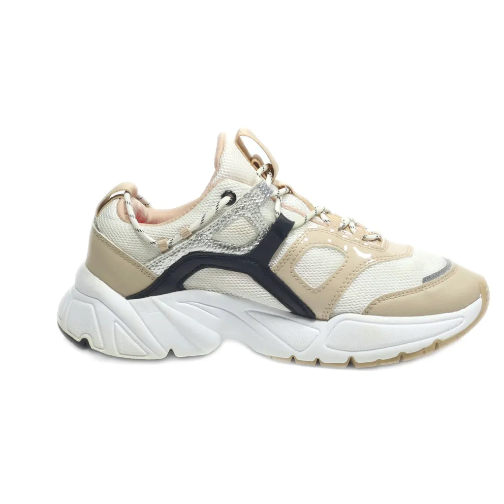 H&M Trainers & Sneakers Leather Beige Colour For Women