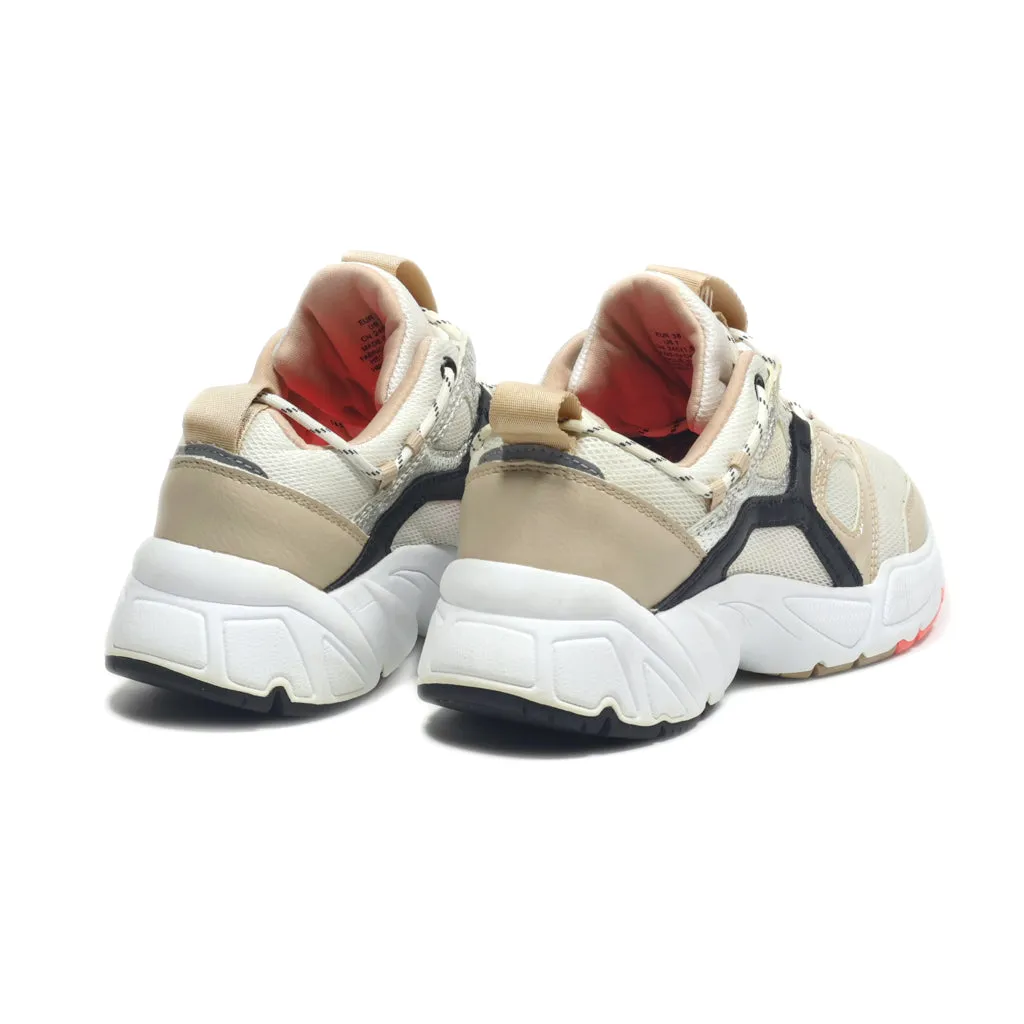 H&M Trainers & Sneakers Leather Beige Colour For Women