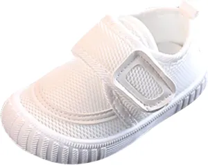 Shoes Boys Wide Sports Shoes Flying Baby Shoes Solid Toddler Mesh Loafers Woven Color Baby Shoes Boy Slip on