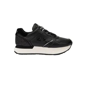 Sun68 scarpa sneakers da donna Kelly Leather Z43220 11 nero