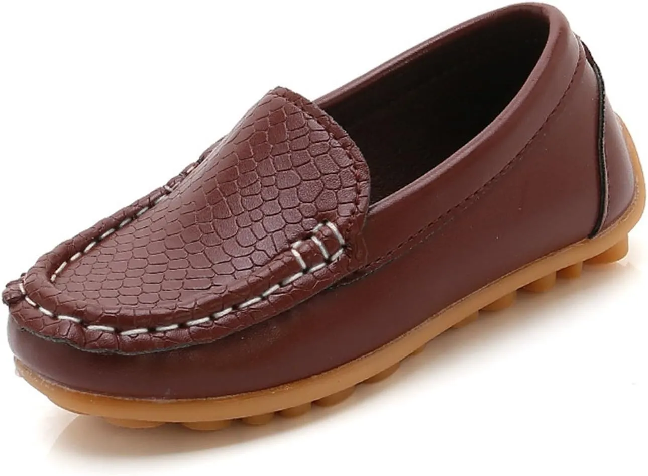 Toddler Boys Girls Loafers Soft Slip On Shoes Kids Flat Casual Boat Shoes School occasin Walking Shoes